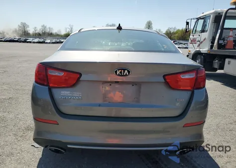 2015 Kia Optima Lx из США, поврежденный, VIN 5XXGM4A73FG401507